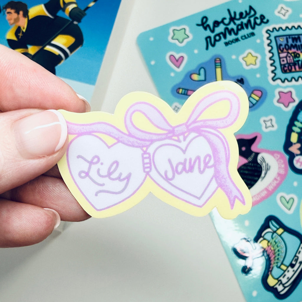 Lily & Jane Semi-Permanent Vinyl Sticker