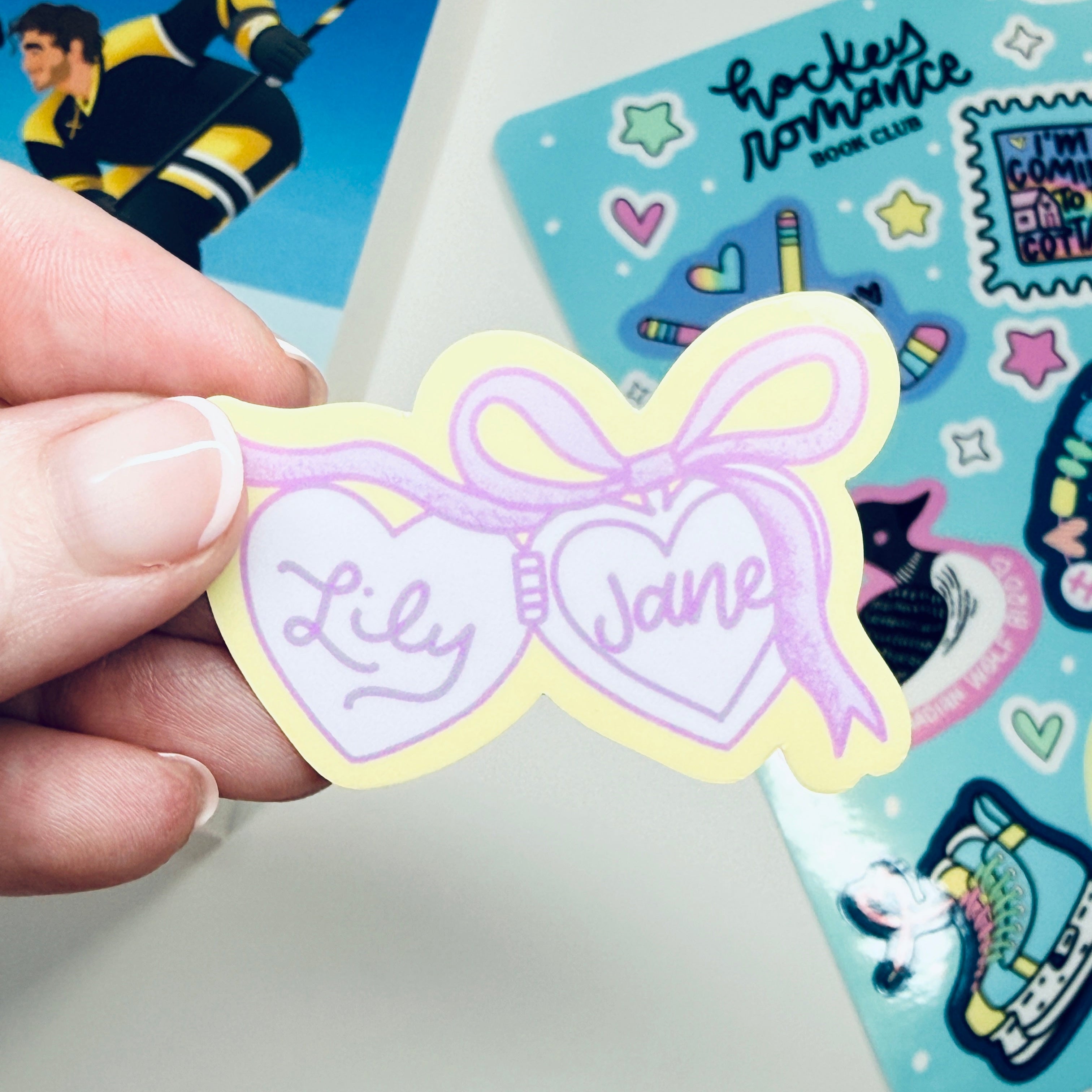 Lily & Jane Semi-Permanent Vinyl Sticker