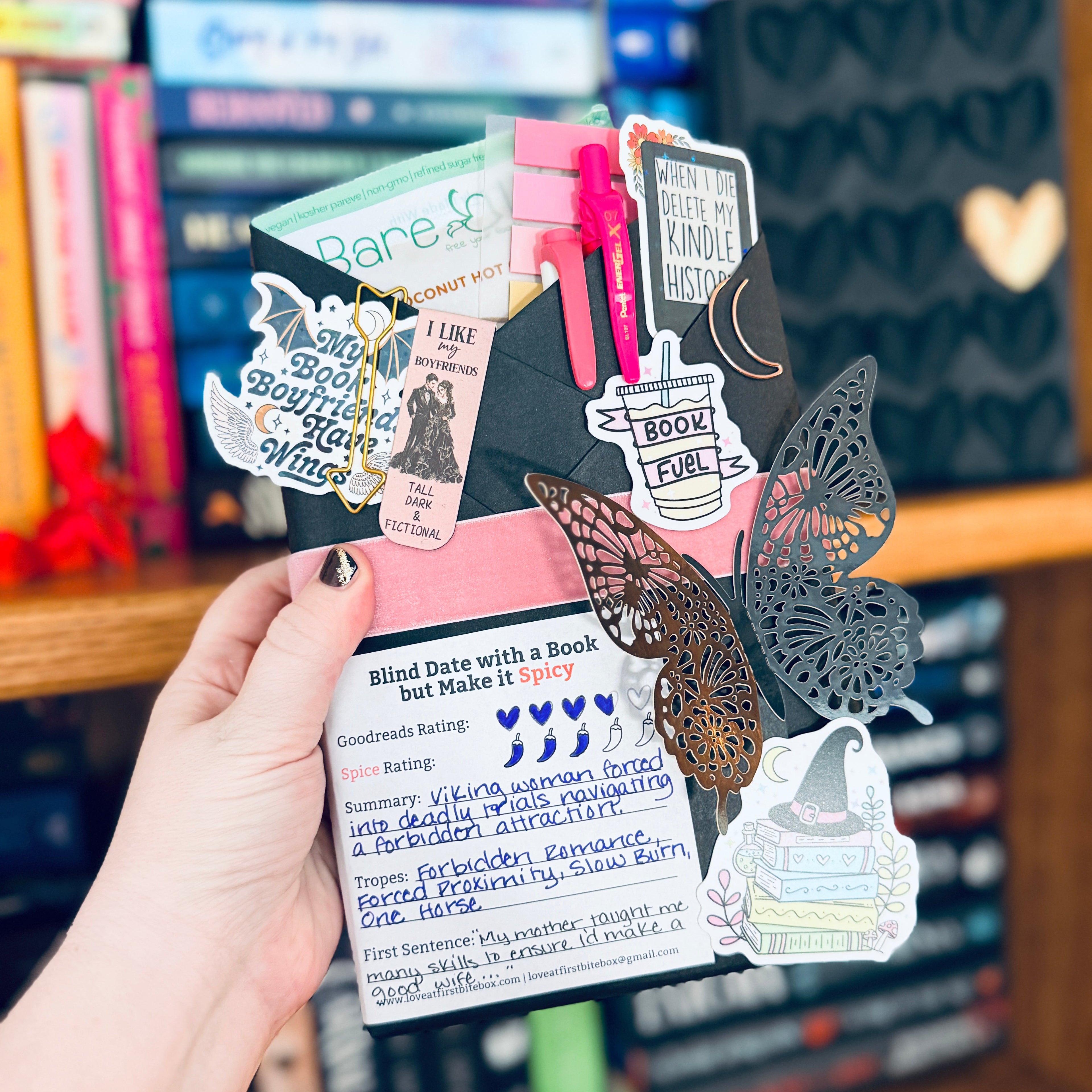 Cauldron's Choice Valentine's Day Romantasy Blind Date with a Book