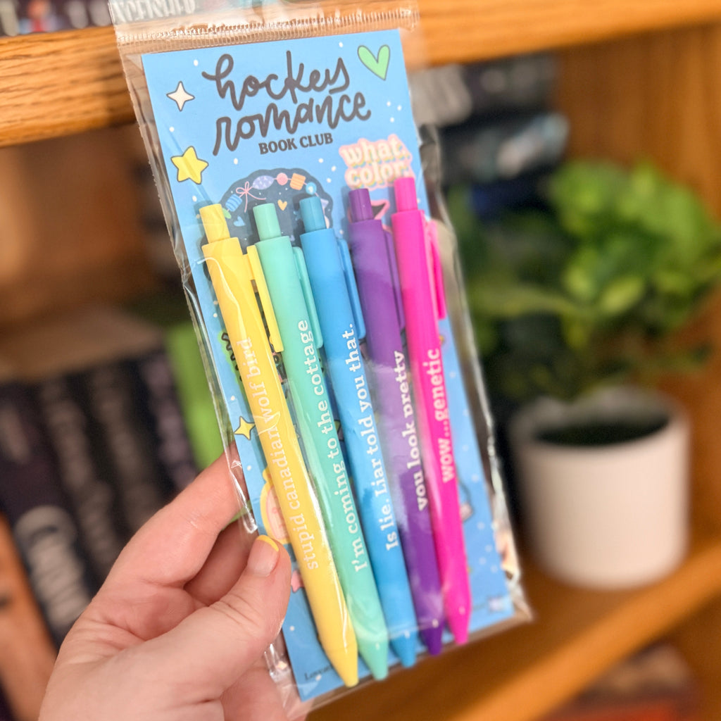 Hockey Romance Book Club Jotter Pen Set